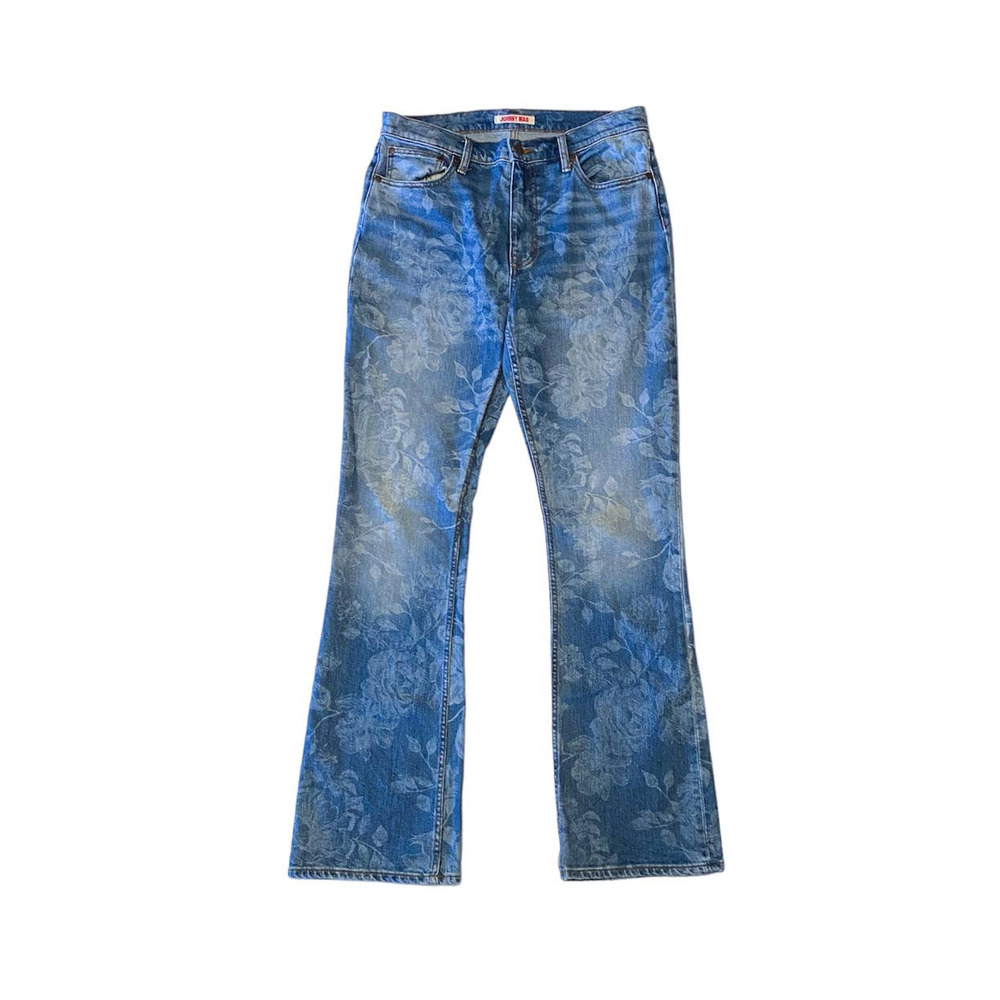 Johnny Was Rialto Jeans Floral The Boot Jean High Rise Slim Fit Boot Leg